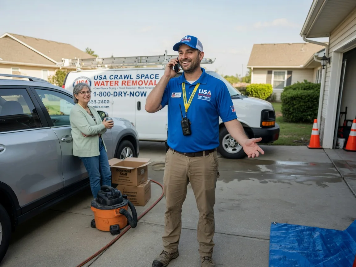 Crawl Space Water Removal Hagan, GA FAQs